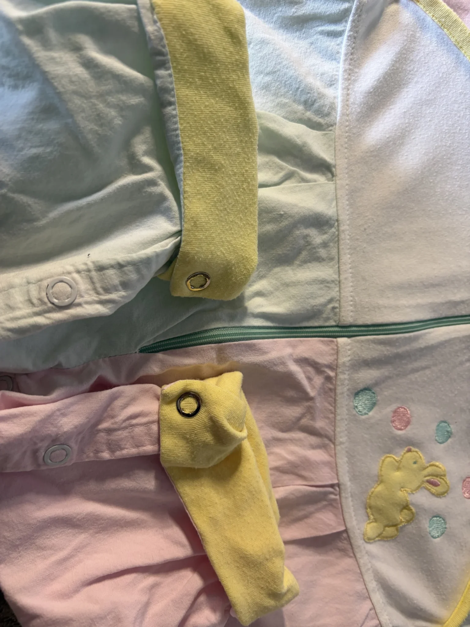 Image for Vintage 90s B.B. Club Convertible Romper – Made in Canada – 0–3 months