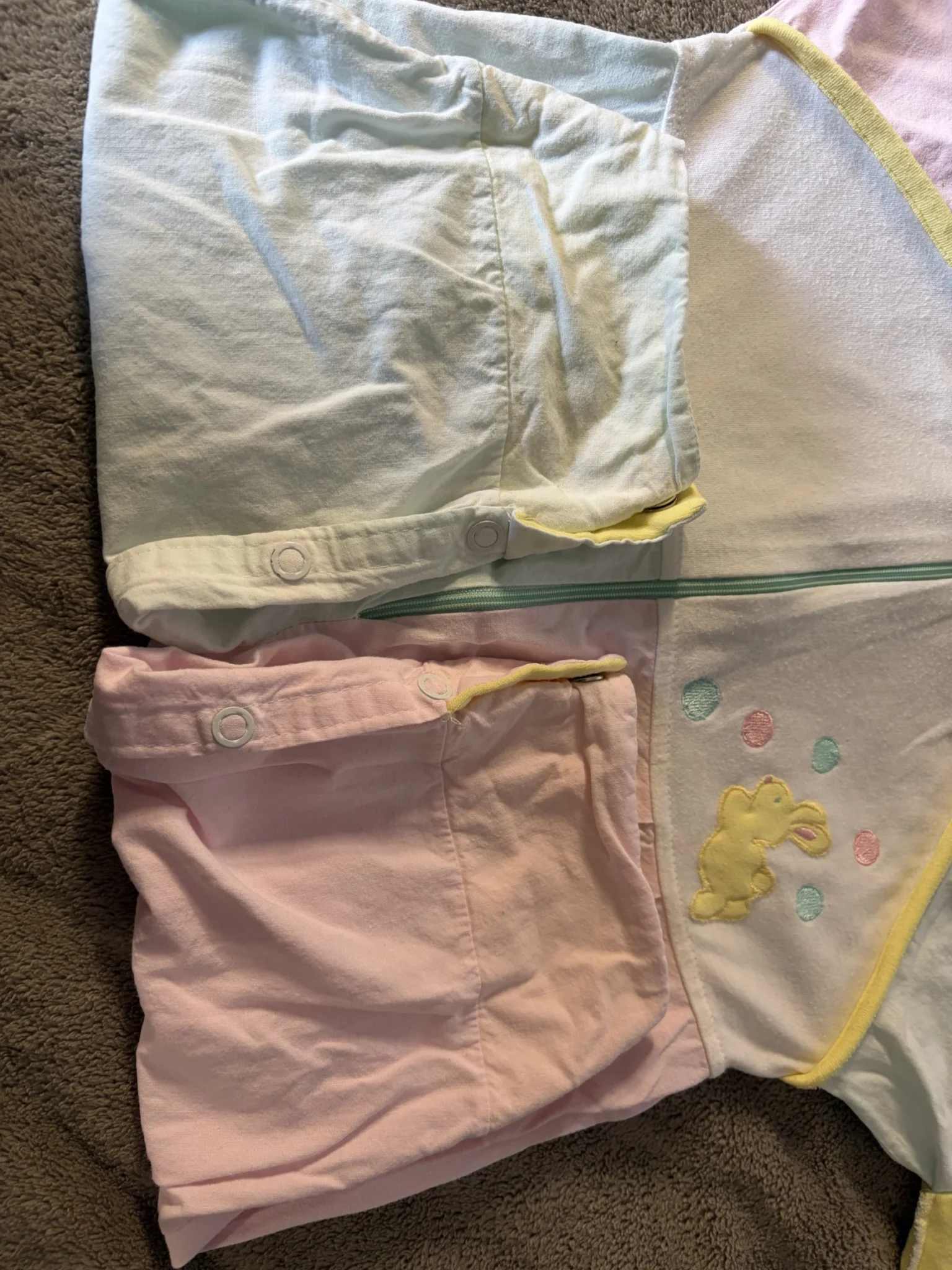 Image for Vintage 90s B.B. Club Convertible Romper – Made in Canada – 0–3 months