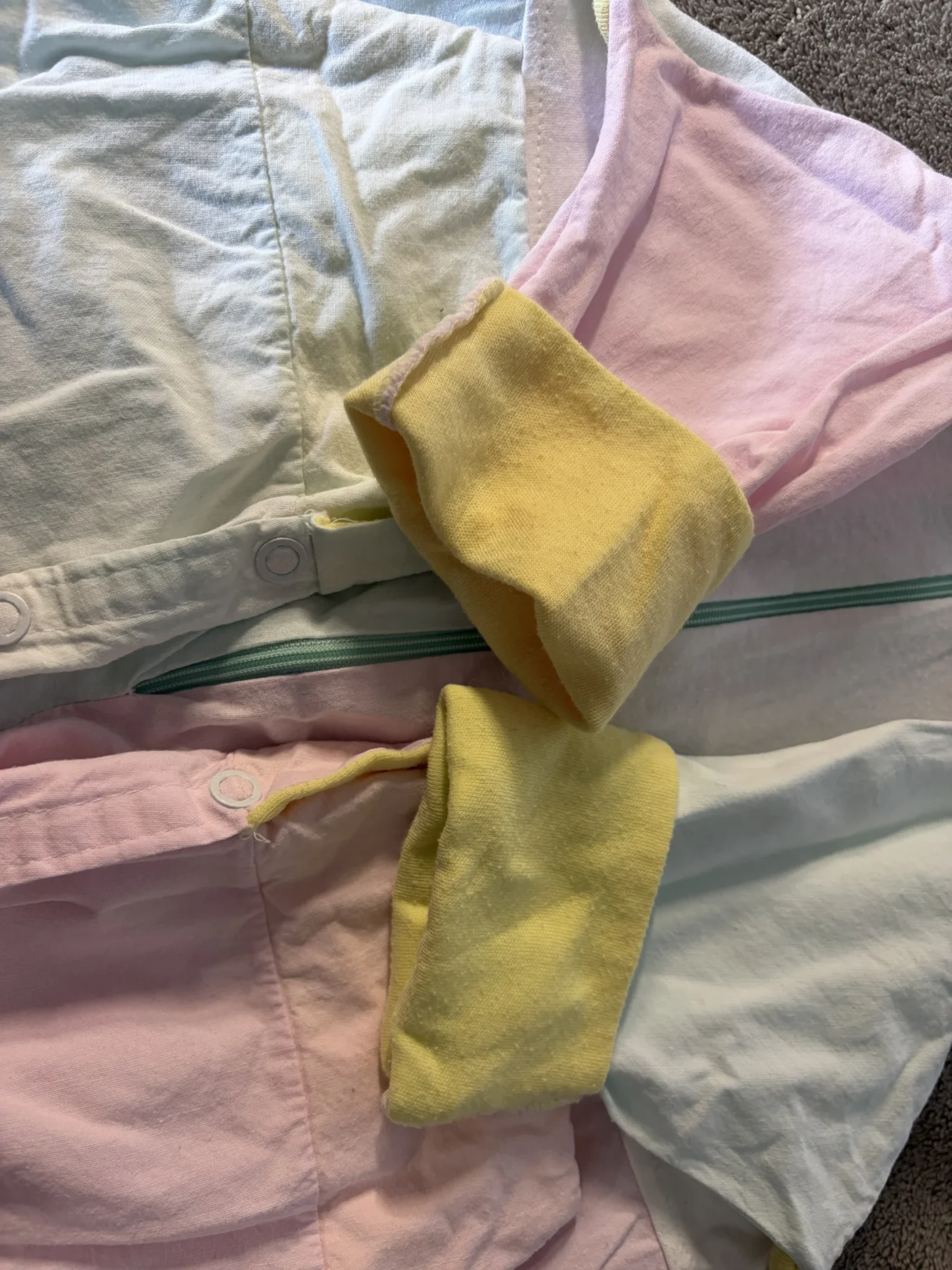 Image for Vintage 90s B.B. Club Convertible Romper – Made in Canada – 0–3 months