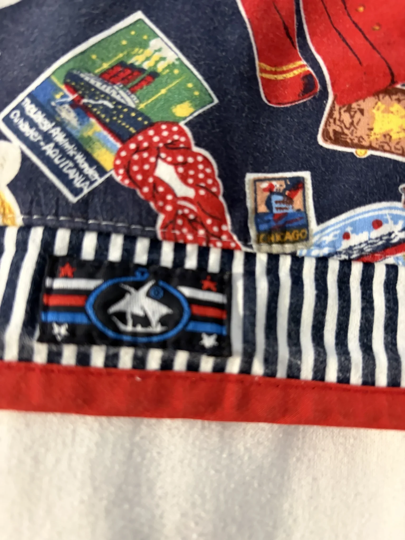 Image for MINIMAXI vintage baby pyjama and beret set – Made in Canada – 12 months