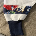Thumbnail for MINIMAXI vintage baby pyjama and beret set – Made in Canada – 12 months