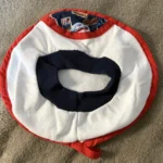Thumbnail for MINIMAXI vintage baby pyjama and beret set – Made in Canada – 12 months