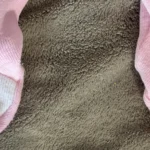 Thumbnail for Crackerjack vintage pink and white knitted romper – 6 months
