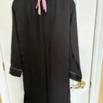 Thumbnail for Primark – New black satin pyjamas