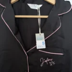Thumbnail for Primark – New black satin pyjamas