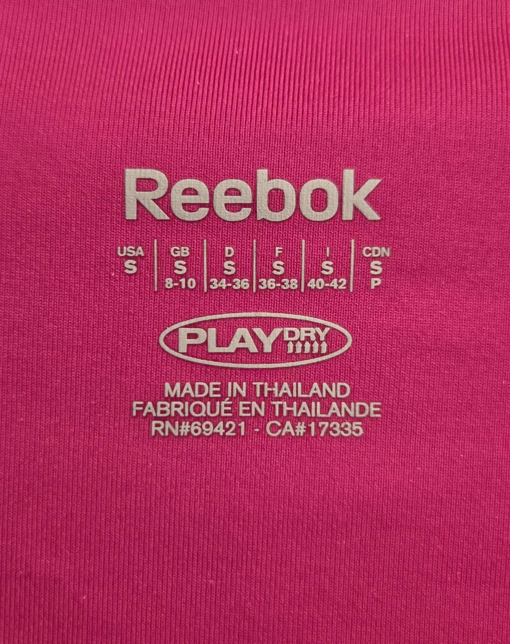 Image for Reebok Top