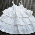 Featured thumbnail for Joe Fresh white ruffled dress – Baby girl, 6–12 months