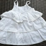 Thumbnail for Joe Fresh white ruffled dress – Baby girl, 6–12 months
