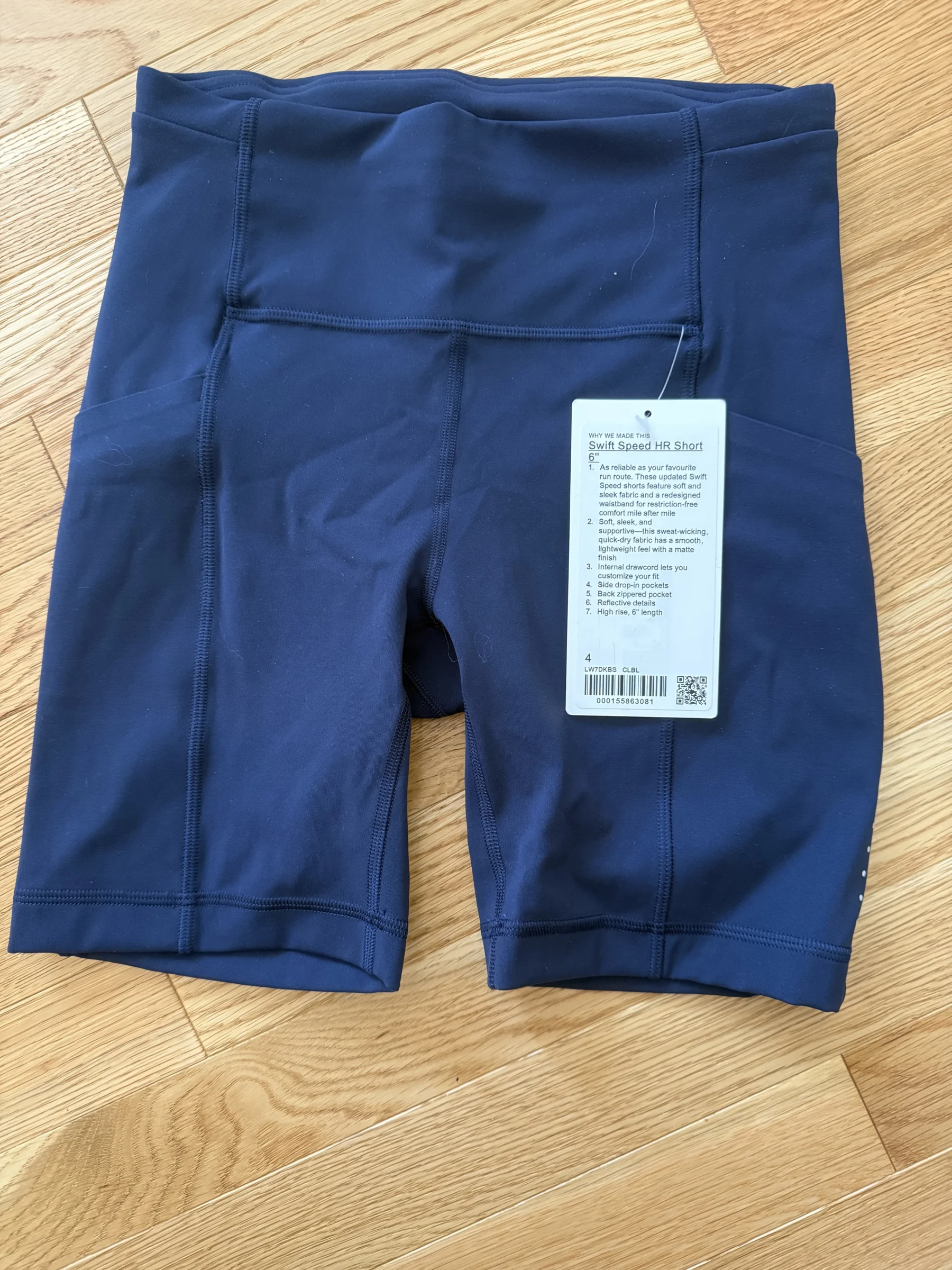 New Lulu running shorts Lululemon seconde main