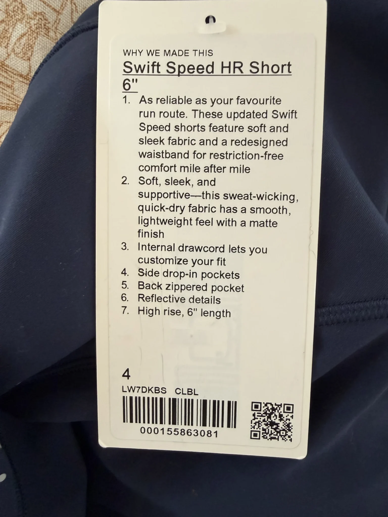 Image for New Lulu running shorts