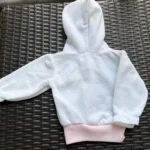 Thumbnail for Cradle Knit vintage baby hooded jacket | 3–6 months