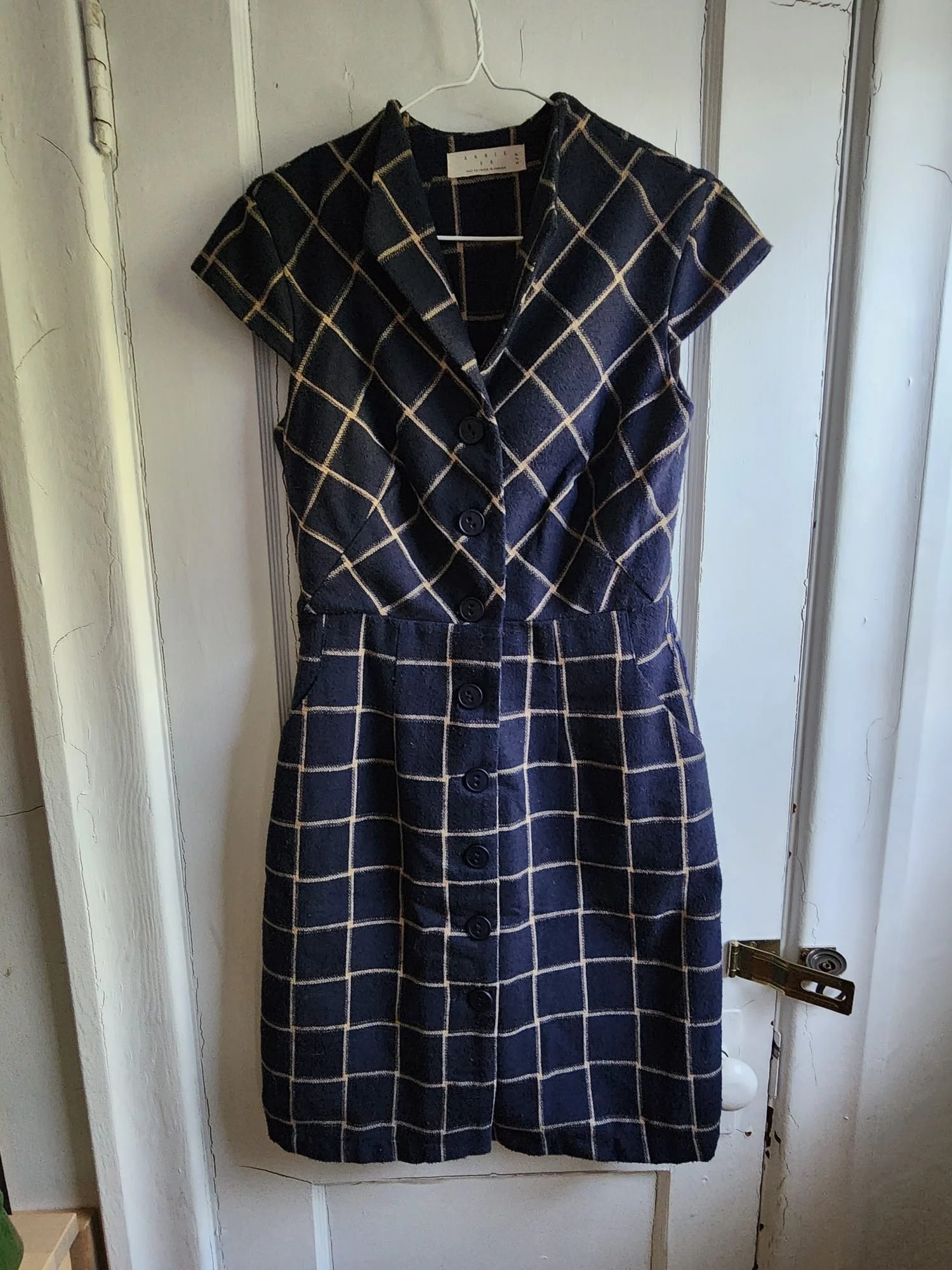 Chequered dress - Annie50 - S *Other seconde main