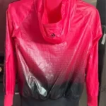 Thumbnail for Adidas Junior Hooded Windbreaker – Neon Pink & Black – Size XL (13–14 years)
