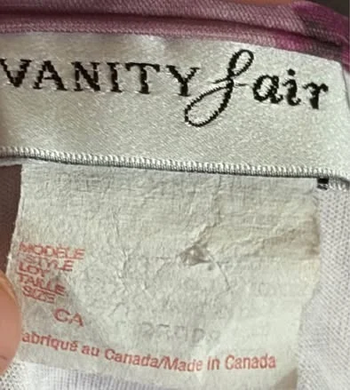 Image for Vintage Vanity Fair dressing gowns with a floral pattern – Made in Canada – EXCELLENT CONDITION