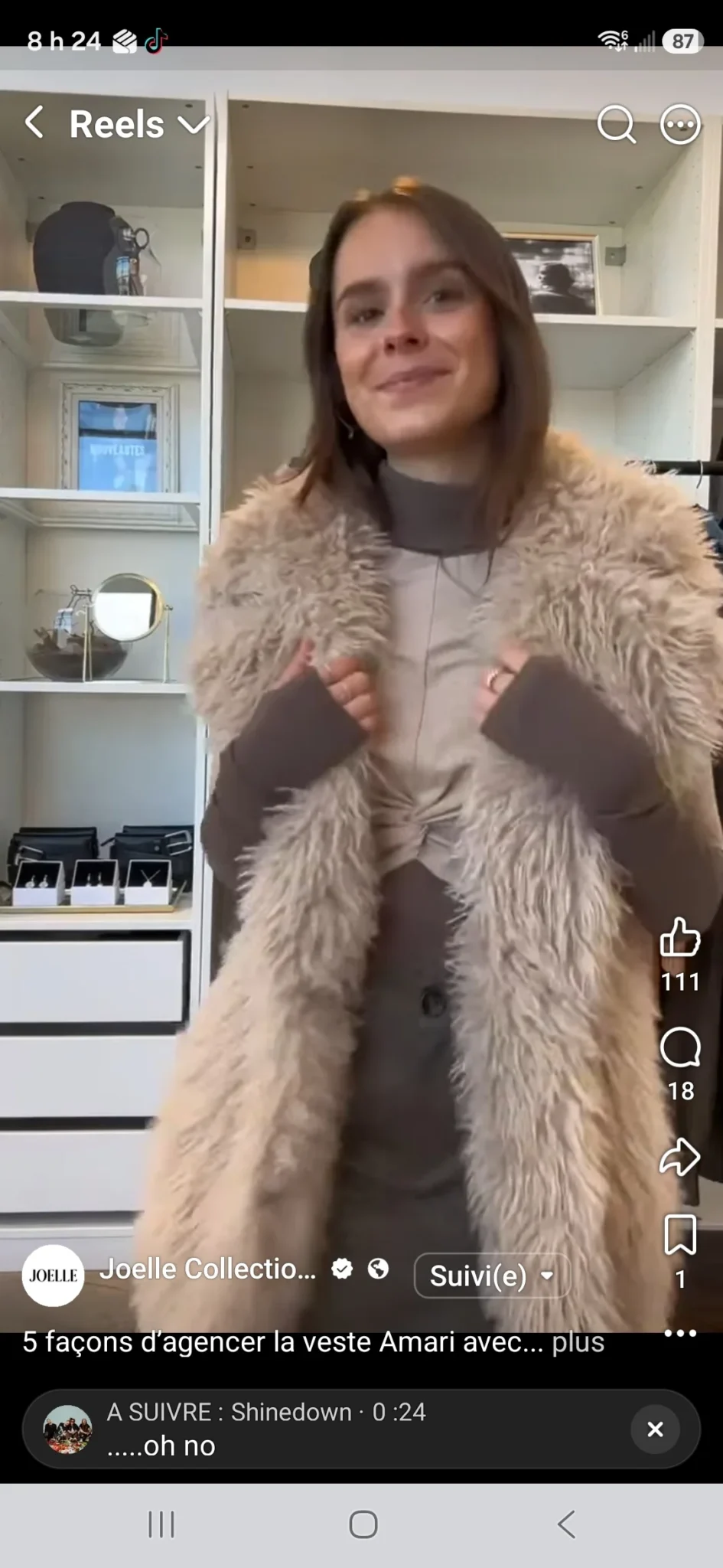 Image for Joelle collection veste Amari neuve