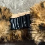 Thumbnail for Apparis faux fur ear-warmer headband – Leopard print (One size fits all)