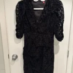 Featured thumbnail for Black Maje evening dress