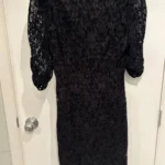 Thumbnail for Black Maje evening dress