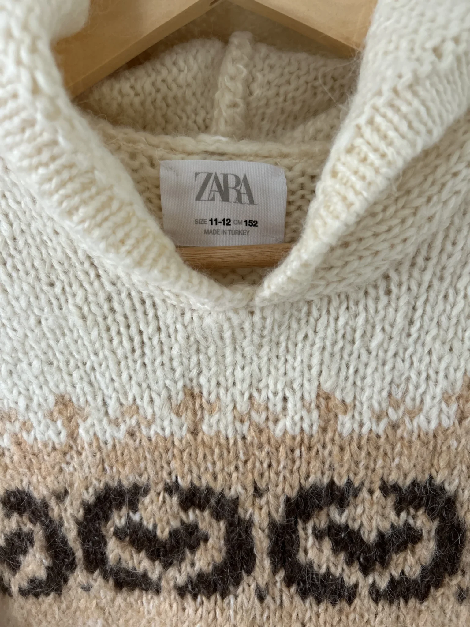 Image for Children’s hooded jumper | Zara (ages 11–12)