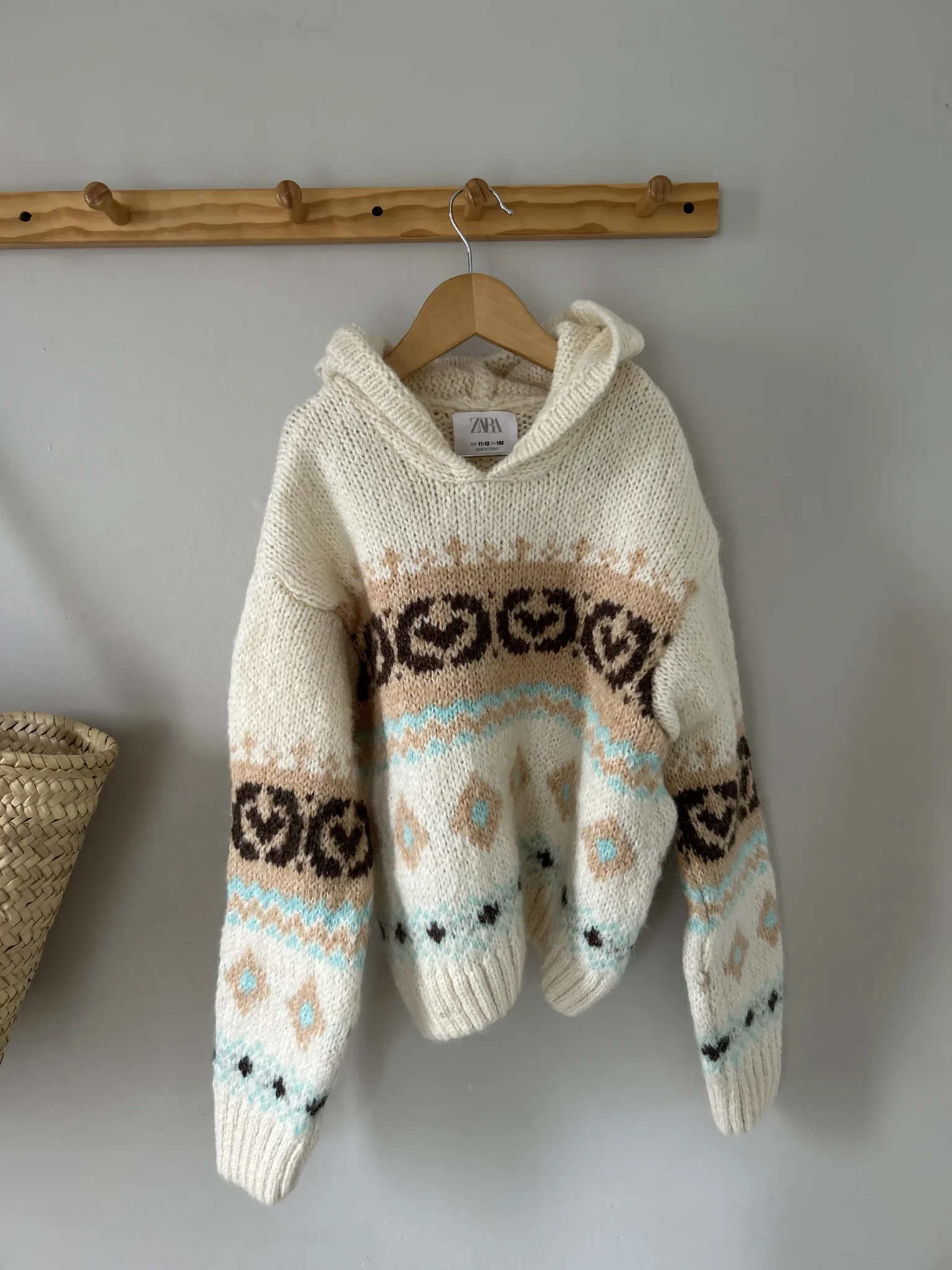 Image for Children’s hooded jumper | Zara (ages 11–12)