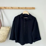 Thumbnail for Chemise ample Zara - XS - Noir