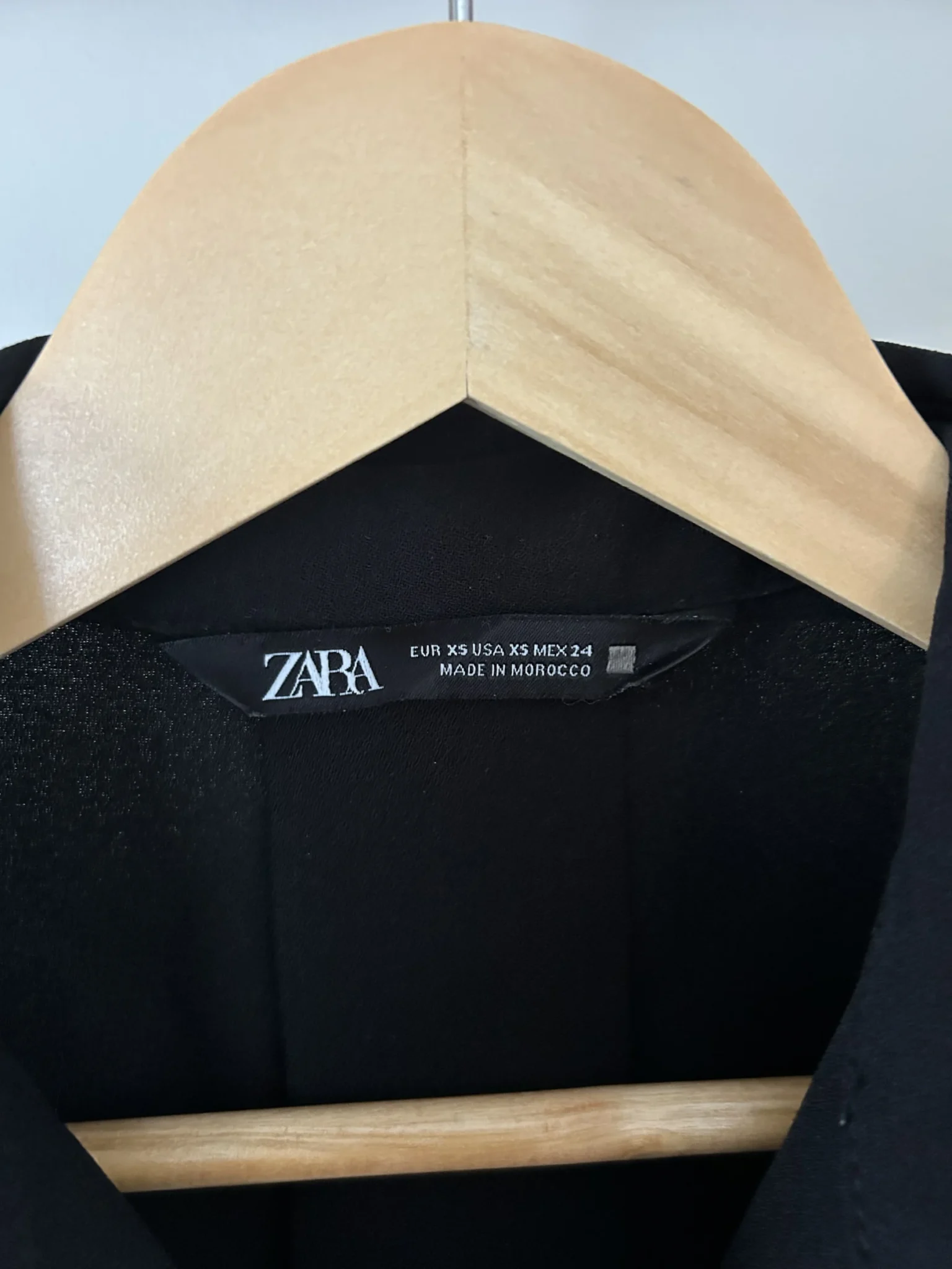 Image for Chemise ample Zara - XS - Noir