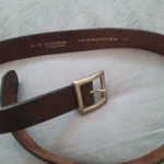 Featured thumbnail for Brown leather belt, S/M