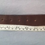 Thumbnail for Brown leather belt, S/M