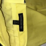 Thumbnail for Banana Republic Scalloped Pencil Mini Skirt, Yellow, Size 0