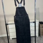 Featured thumbnail for Women's Loose-Fit Pocketed Wide-Leg Casual Denim Jumpsuit