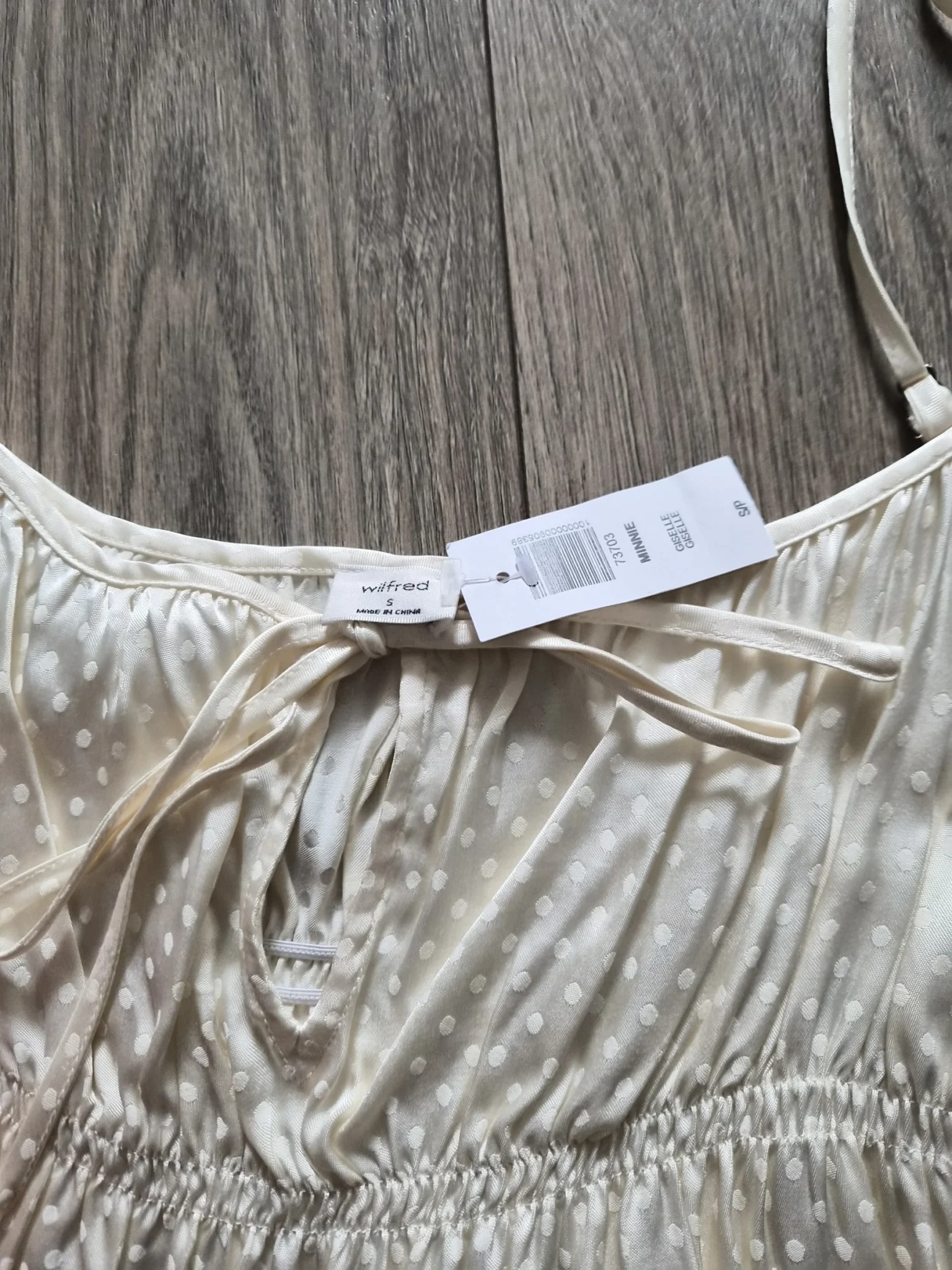 Image for Satin baby-dool dress