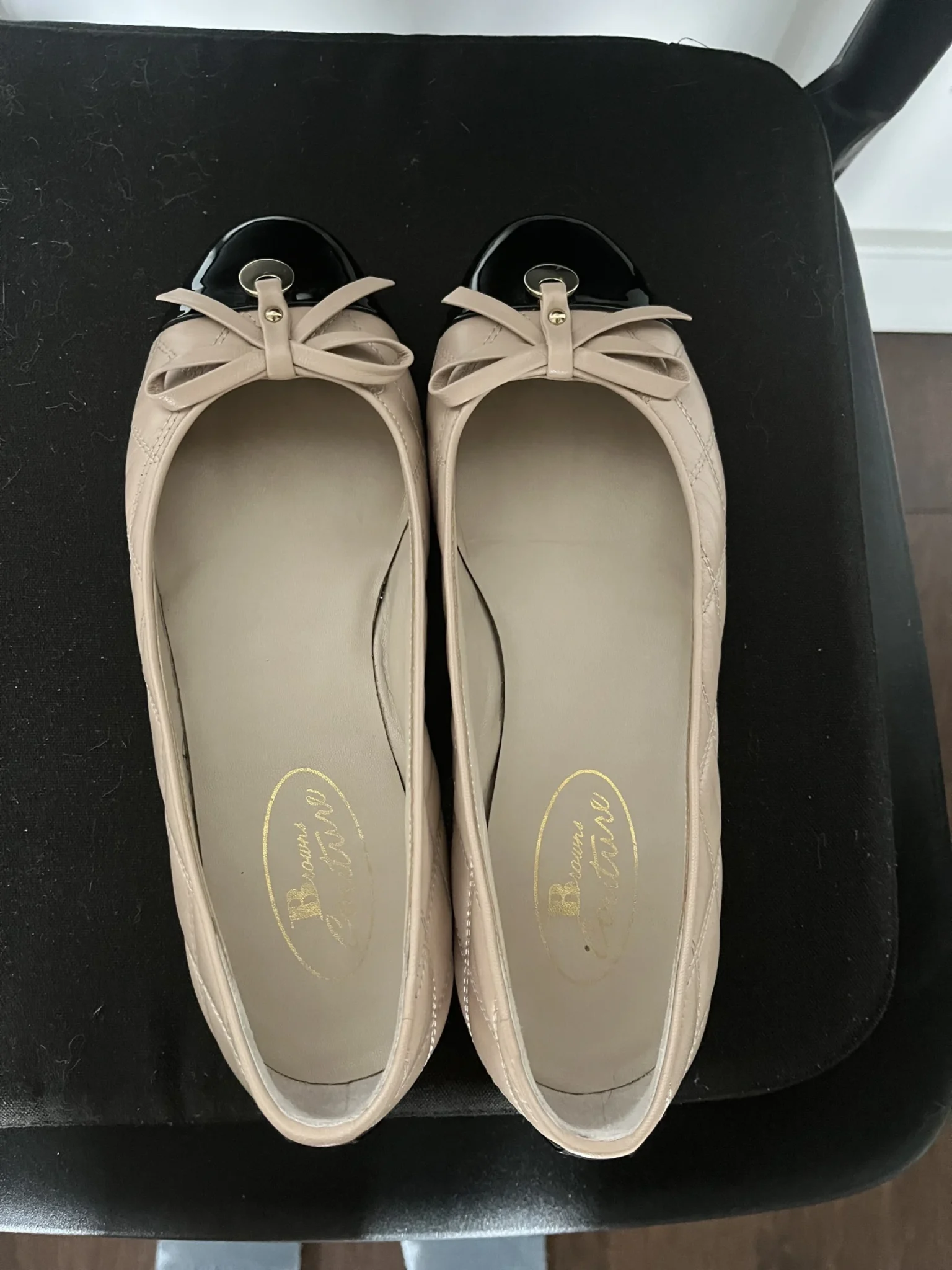 Image for Ballerines Brown Couture