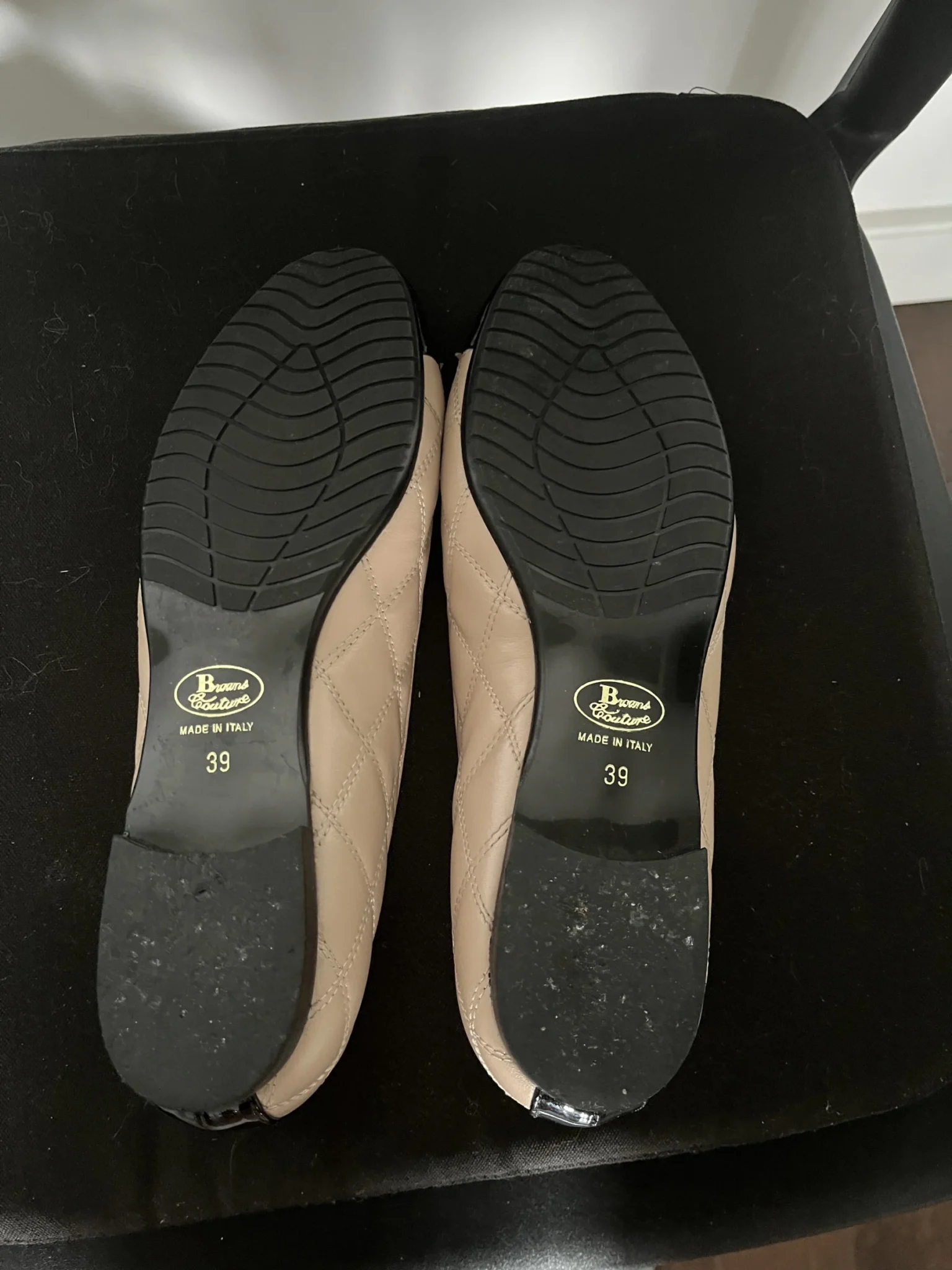 Image for Ballerines Brown Couture