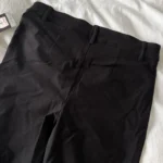 Thumbnail for Black straight-leg trousers