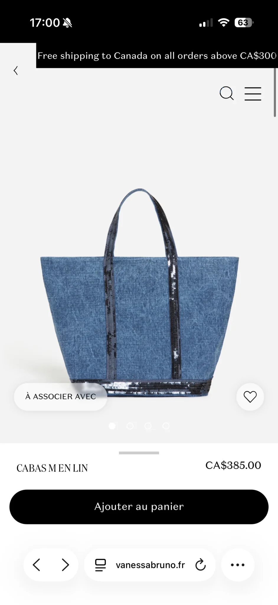 Image for Vanessa Bruno bag
