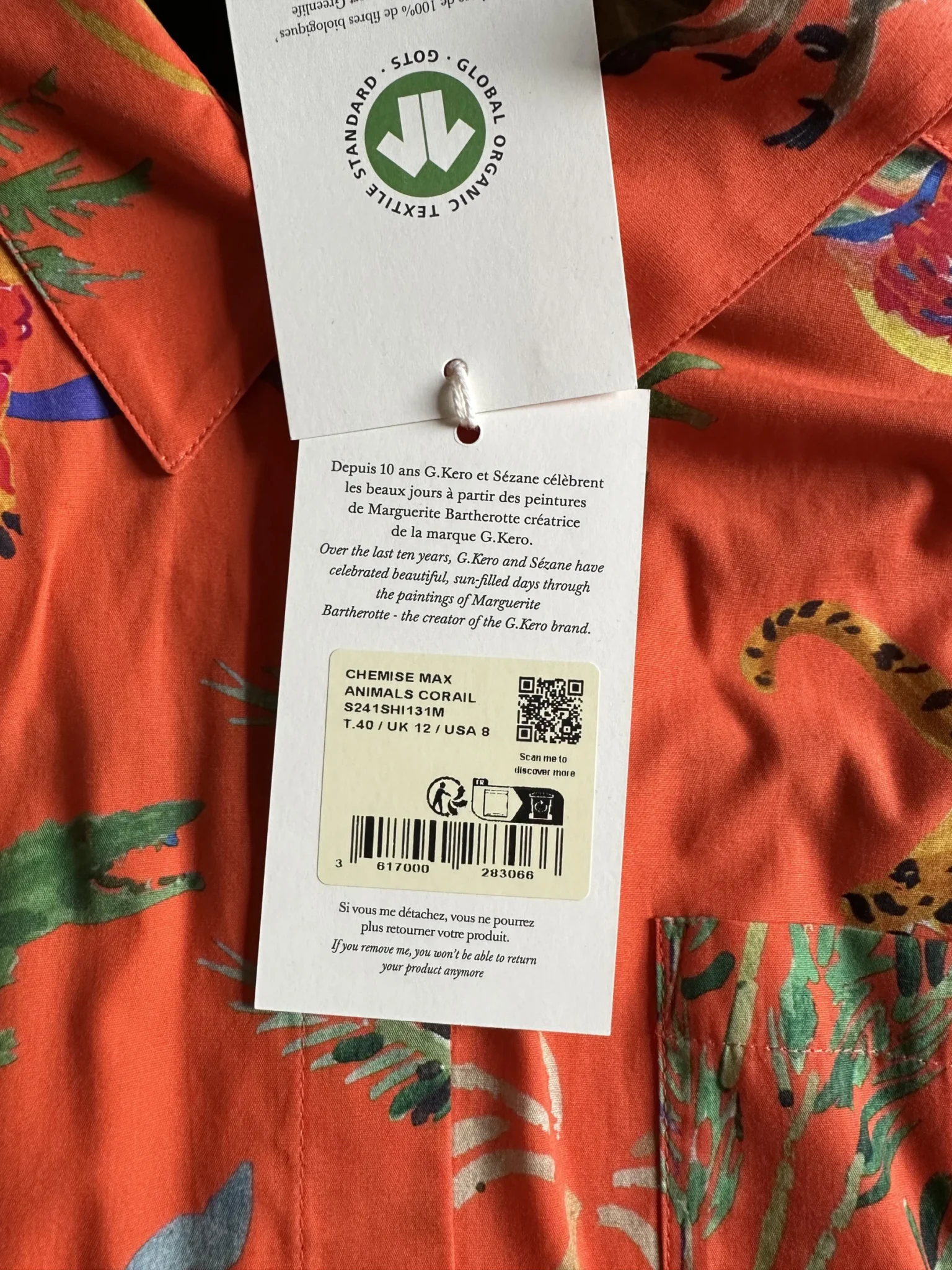Image for Max G. Kero Sezane shirt