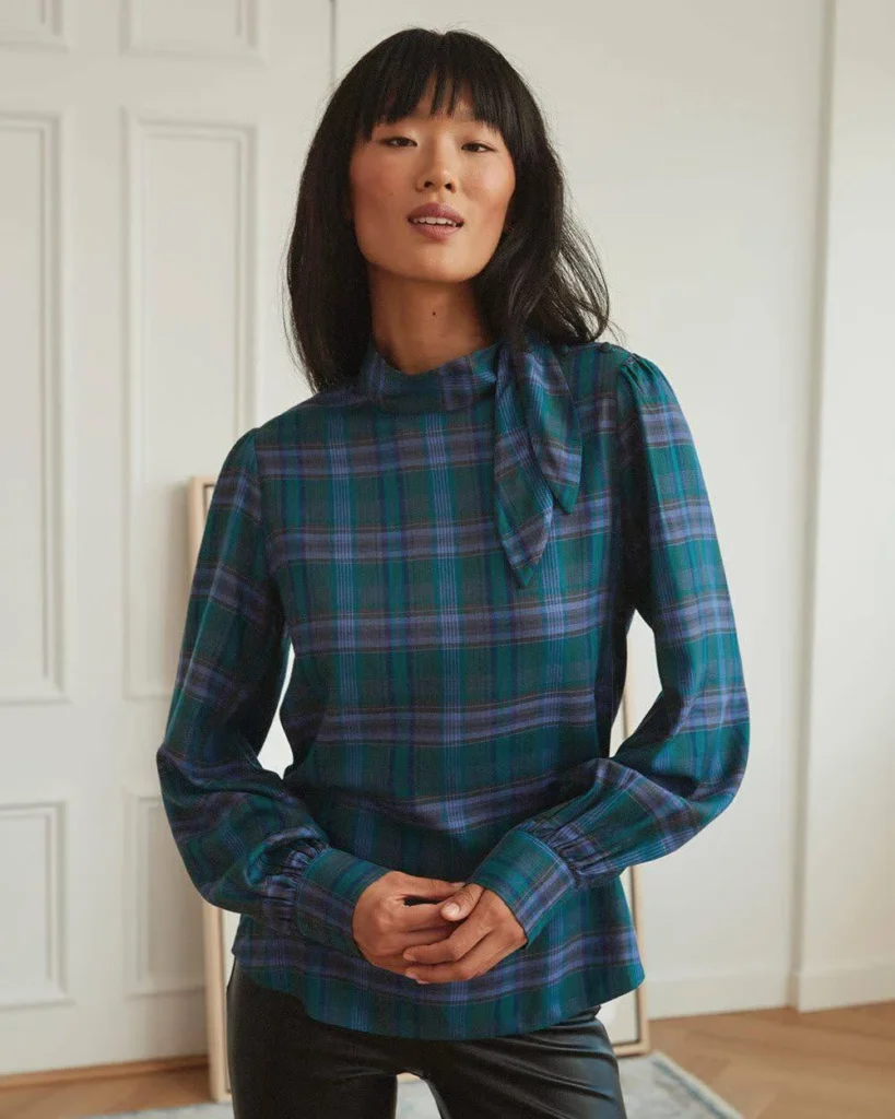 Featured image for Blouse verte