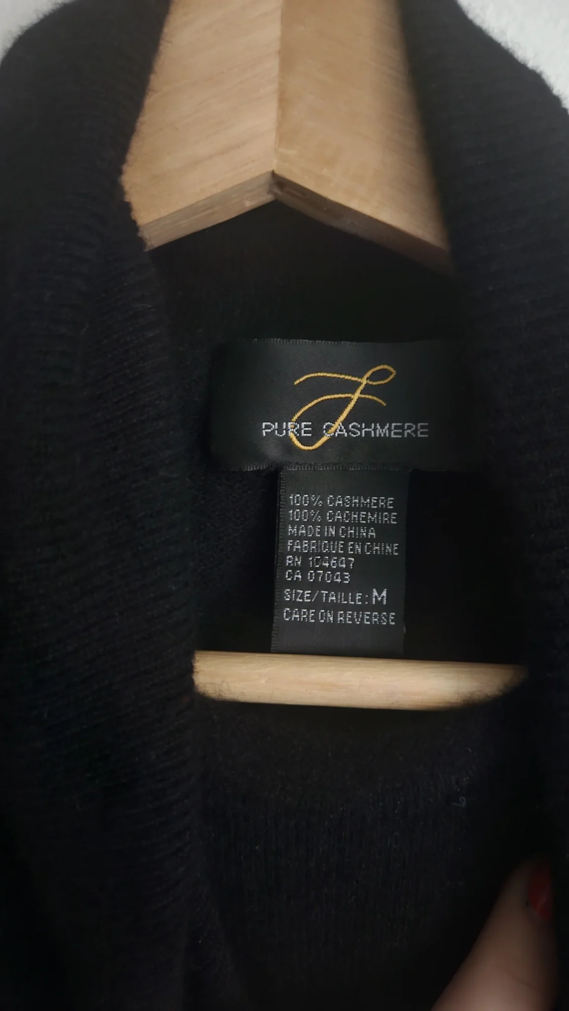Image for 🌷Turtleneck jumper – 100% cashmere