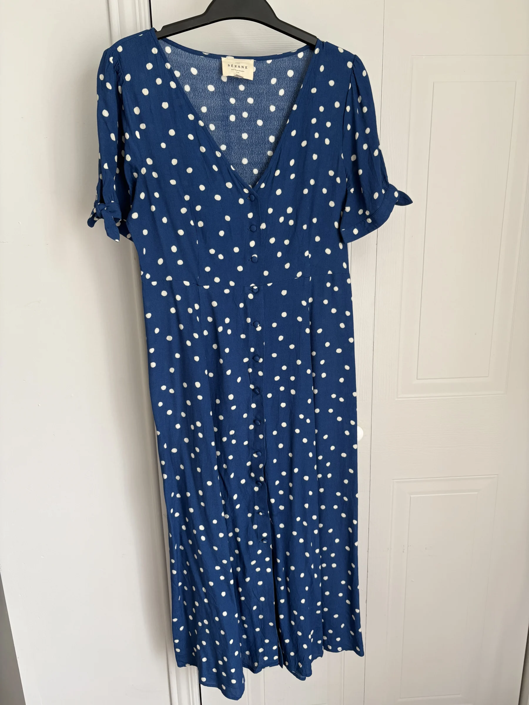 Polka-dot dress Sézane seconde main