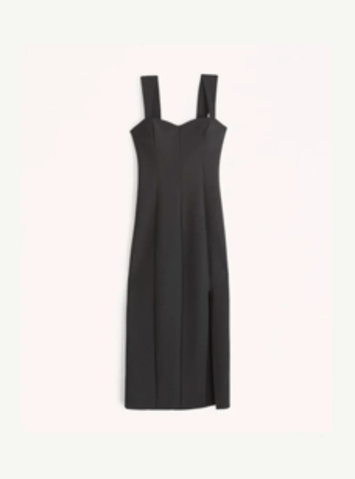 Featured image for Black mid-length evening dress – XS – Abercrombie & Fitch
