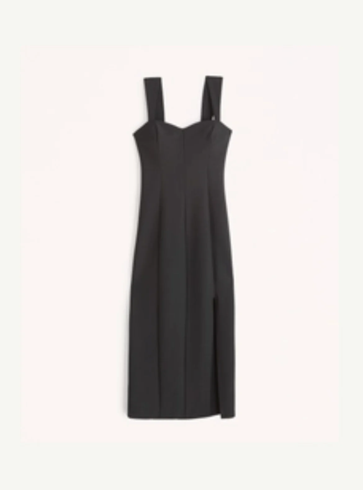 Black mid-length evening dress – XS – Abercrombie & Fitch Abercrombie and Fitch seconde main