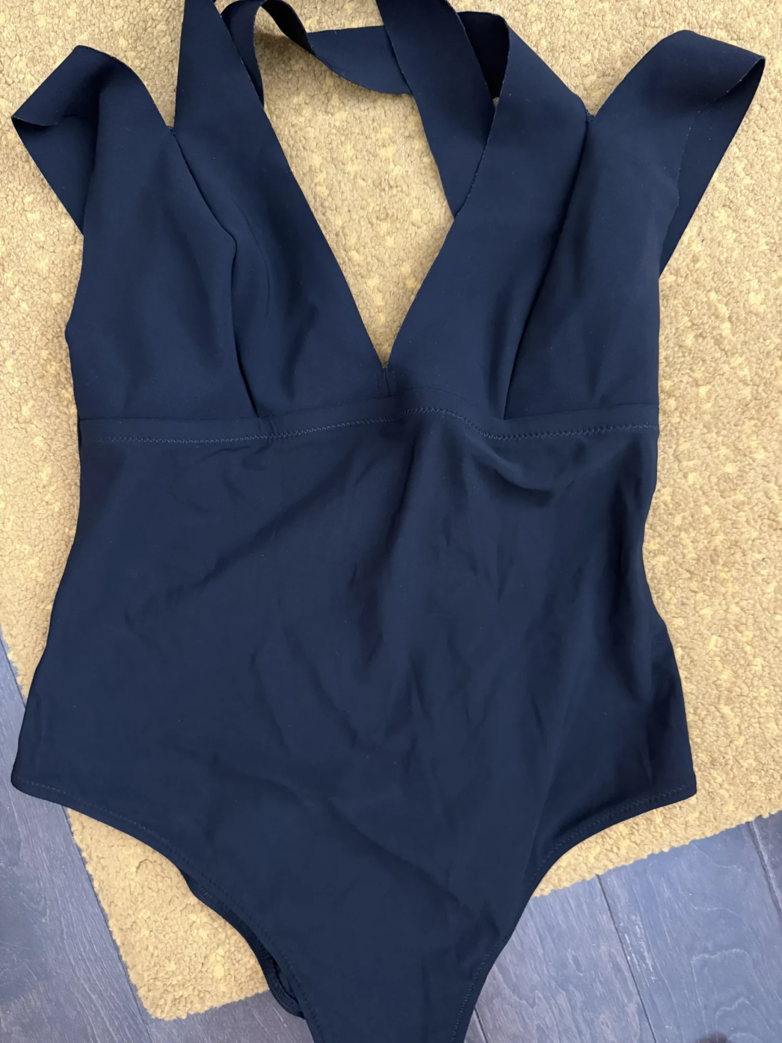 Image for black Sugarloaf one-piece swimsuit