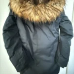 Featured thumbnail for navy blue coat with a fur-trimmed hood