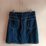 Thumbnail for River Island button-up denim mini skirt