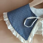 Thumbnail for Detachable collar with hand-made lace