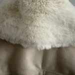 Thumbnail for faux satin aviator jacket