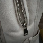 Thumbnail for faux satin aviator jacket