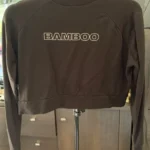 Featured thumbnail for Crewneck court noir BAMBOO – Taille XS/TP