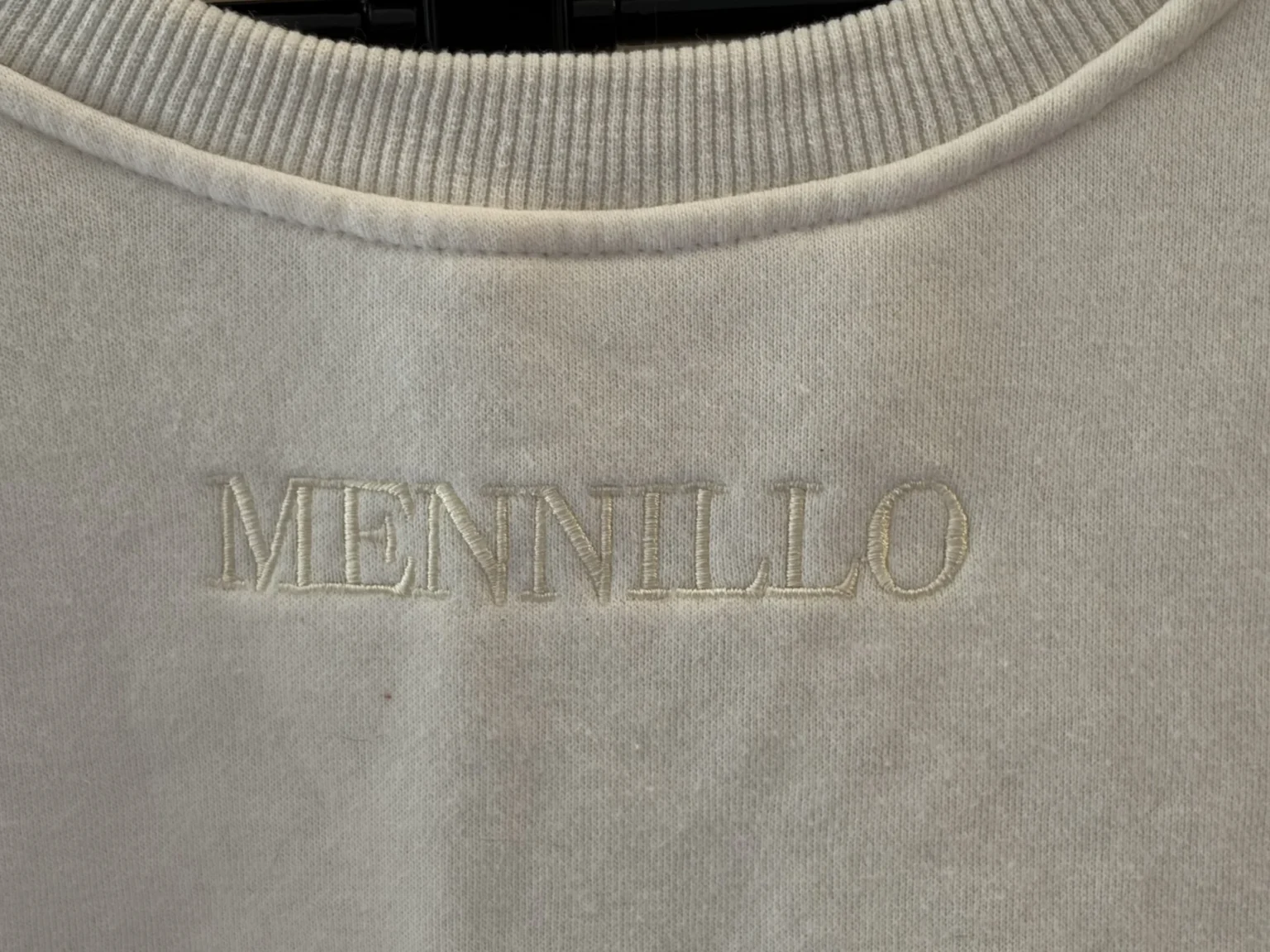 Image for Crewneck crème brodé Mennillo - G / L