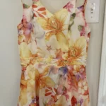 Featured thumbnail for Short floral dress with straps